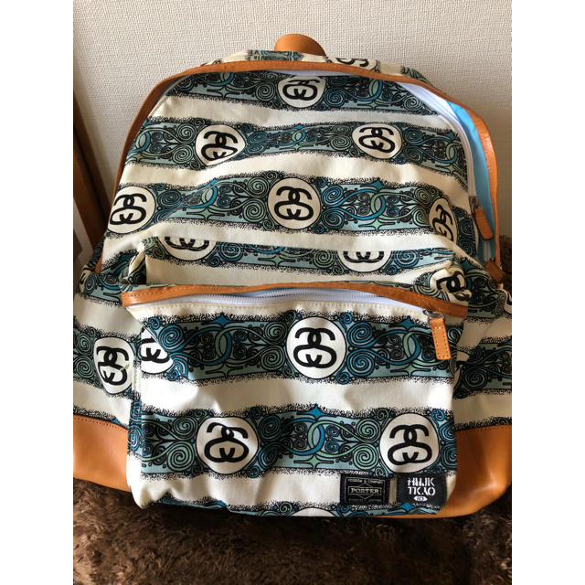 PORTER x STUSSY ステューシー リュック backpack  美品