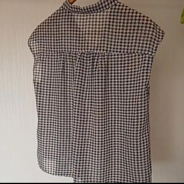 GU(ジーユー)のリボンタイブラウス レディースのトップス(シャツ/ブラウス(半袖/袖なし))の商品写真