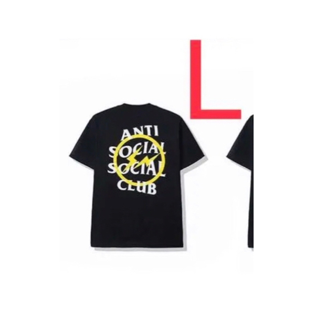 トップス【正規品】ASSC x Fragment Tシャツ L イエロー