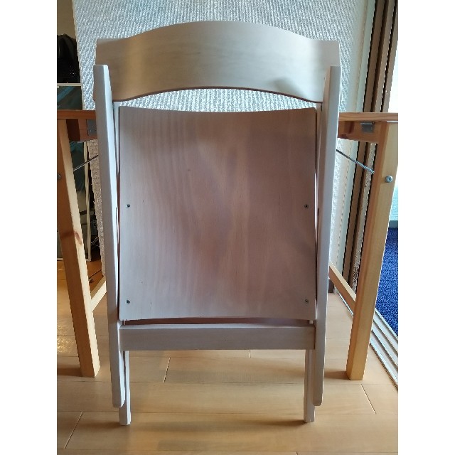無印良品【テーブルと椅子セット】在宅ワークに　テーブル折りたたみ式　折り畳み椅子 3