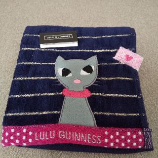 ルルギネス(LULU GUINNESS)の★専用ページ★　ルルギネス　ハンドタオル　新品未使用(ハンカチ)