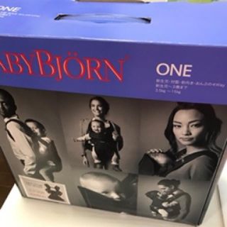 ベビービョルン(BABYBJORN)のベビービョルン　新生児　抱っこ紐　おんぶ紐　ONE  メッシュ　ブラウン(その他)