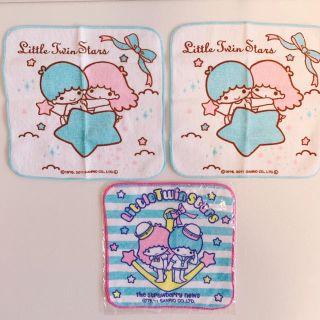 サンリオ(サンリオ)の✩︎little twin stars ミニタオルセット(キャラクターグッズ)