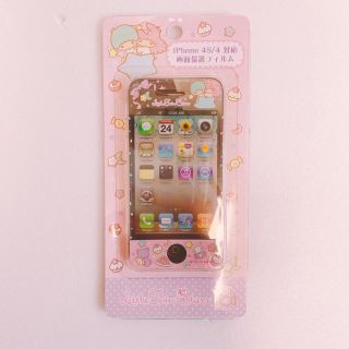 サンリオ(サンリオ)の✩︎little twin stars iPhone4s/4 保護フィルム(保護フィルム)