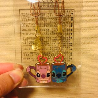 スティッチ(STITCH)のディズニー　スティッチ　ペアストラップ(キャラクターグッズ)