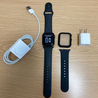 アップルウォッチ(Apple Watch)のApple Watch Series 4 40mm 黒(腕時計(デジタル))