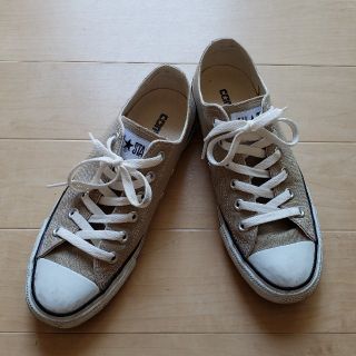 コンバース(CONVERSE)の★CONVERSE★ALL STAR OX★ベージュ★25.0(スニーカー)