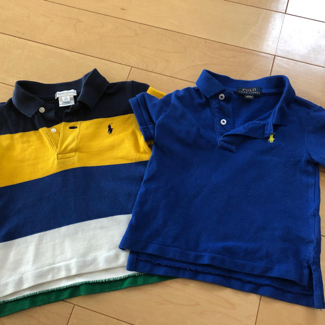 POLO RALPH LAUREN(ポロラルフローレン)のラルフローレン　ポロシャツ　90 キッズ/ベビー/マタニティのキッズ服男の子用(90cm~)(Tシャツ/カットソー)の商品写真