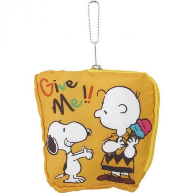 USJ(ユニバーサルスタジオジャパン)のUSJ スヌーピー　エコバッグ・ボールペン　PEANUTS  ユニバ限定 レディースのバッグ(エコバッグ)の商品写真