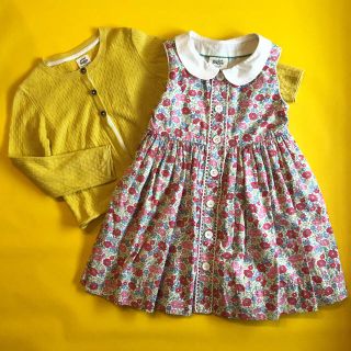 ボーデン(Boden)のボーデン　ワンピース　カーディガン　4-5歳　mini Boden (ワンピース)