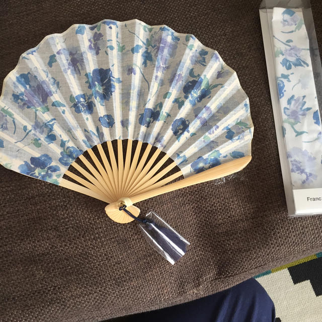 Francfranc(フランフラン)の新品 フランフラン 扇子 レディースの水着/浴衣(和装小物)の商品写真