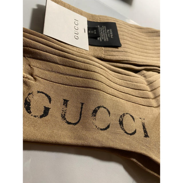 Gucci(グッチ)の【セール中】GUCCI  ソックス　靴下　新品　未使用　タグ付き メンズのレッグウェア(ソックス)の商品写真