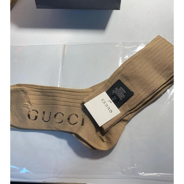 Gucci(グッチ)の【セール中】GUCCI  ソックス　靴下　新品　未使用　タグ付き メンズのレッグウェア(ソックス)の商品写真