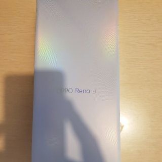 【美品】OPPO RenoA 本体 楽天モバイル版　128GB black(Androidケース)