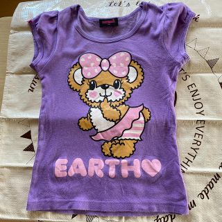 アースマジック(EARTHMAGIC)のアースマジック　Ｔシャツ　サイズ１４０　パープル(Tシャツ/カットソー)