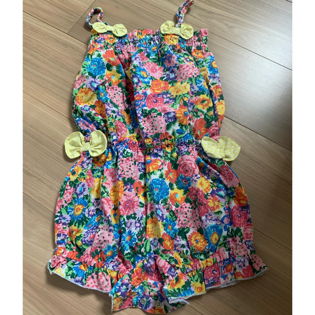 fafa(フェフェ)のあいすくるぅ様専用　フェフェ　ロンパース　美品 キッズ/ベビー/マタニティのキッズ服女の子用(90cm~)(ワンピース)の商品写真