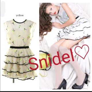 SNIDEL(ミニワンピース)のフリマアイテム一覧 SNIDEL(ミニワンピース)のフリマアイテム一覧