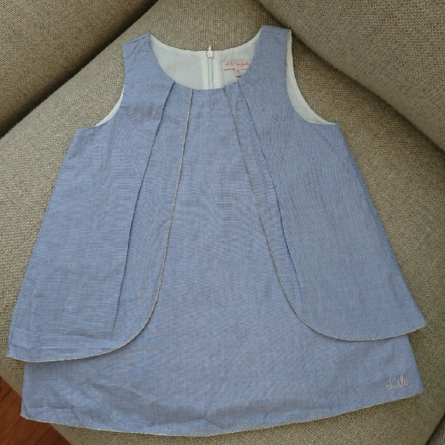 Bonpoint(ボンポワン)の【美品】リリ・ゴーフレット Lili gaufrette 10a 140 キッズ/ベビー/マタニティのキッズ服女の子用(90cm~)(Tシャツ/カットソー)の商品写真