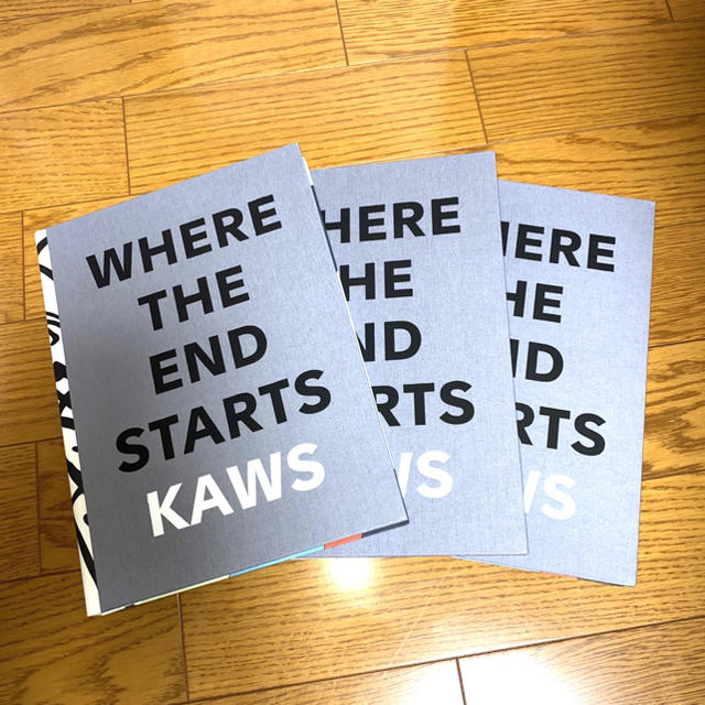 KAWS アート本 WHERE THE END STARTS 1冊