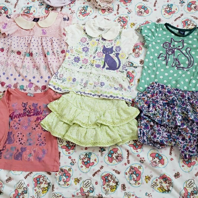 ANNA SUI mini(アナスイミニ)のアナスイミニセット キッズ/ベビー/マタニティのベビー服(~85cm)(シャツ/カットソー)の商品写真
