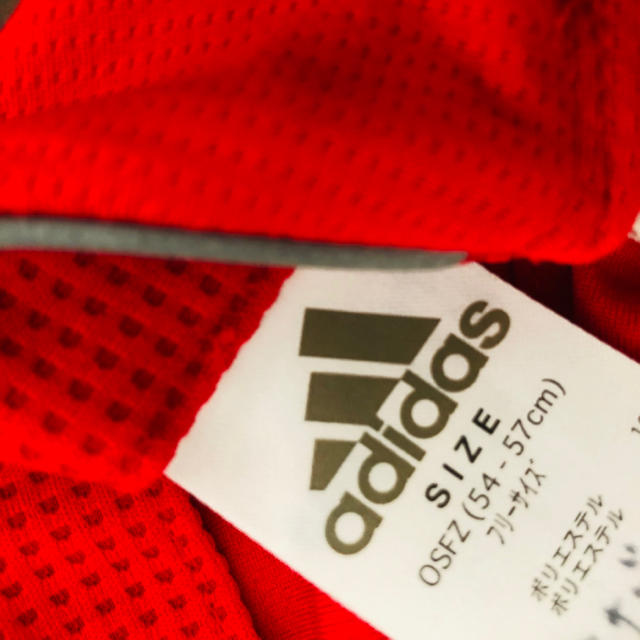 adidas(アディダス)のadidas スポーツキャップ キッズ/ベビー/マタニティのこども用ファッション小物(帽子)の商品写真