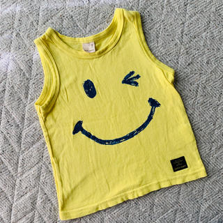 プティマイン(petit main)のプティマイン　サイズ100 タンクトップ　黄色(Tシャツ/カットソー)