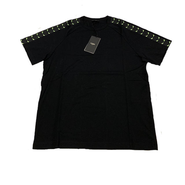 FENDI(フェンディ)の【FENDI 】Tシャツ　Black メンズのトップス(Tシャツ/カットソー(半袖/袖なし))の商品写真
