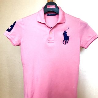 ポロラルフローレン(POLO RALPH LAUREN)の再値下げ!【美品♪ 】国内正規品 ラルフローレン レディース ポロシャツM 細身(ポロシャツ)