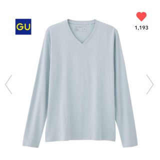 ジーユー(GU)のgu‧✧̣̥̇‧ロングTシャツ(Tシャツ(長袖/七分))