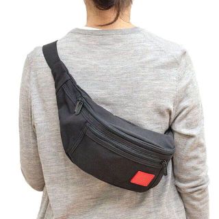 マンハッタンポーテージ(Manhattan Portage)の新品 マンハッタンポーテージ　ボディバッグ　ウエストポーチ　ブラック(ボディバッグ/ウエストポーチ)