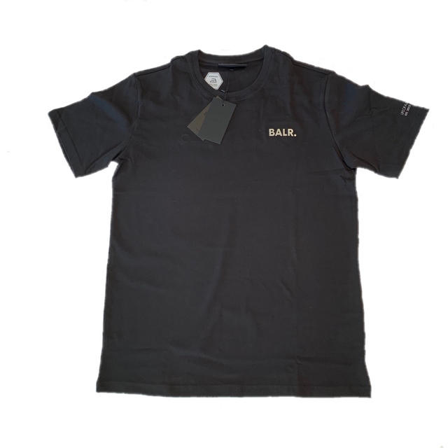 【BALR.】Black Label Navy Logo　Tシャツ Black