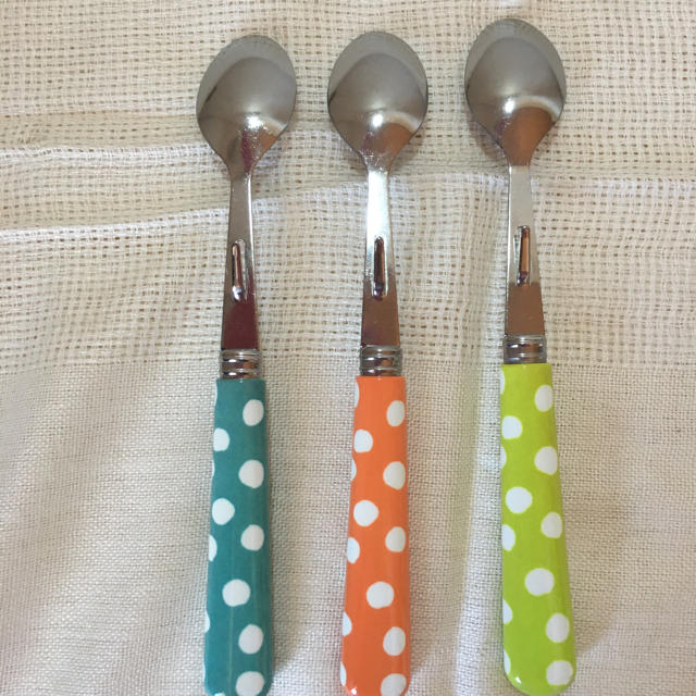 サーブル 縁にひっかけれるジャムスプーン3本セット | www