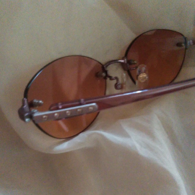 SONIA RYKIEL(ソニアリキエル)のサングラス　ソニアリキエル　ノンフレーム　薄茶　薄紫 レディースのファッション小物(サングラス/メガネ)の商品写真