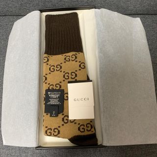 グッチ(Gucci)のgucci GGロングソックス　確実正規品　新品(ソックス)