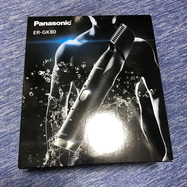 Panasonic(パナソニック)のPanasonic パナソニック ER-GK80 ボディトリマー　黒 スマホ/家電/カメラの美容/健康(メンズシェーバー)の商品写真