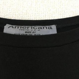 アメリカーナ(AMERICANA)のサイドスリップTシャツワンピース(ロングワンピース/マキシワンピース)