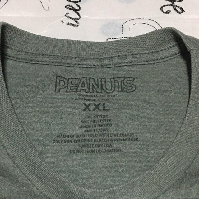 PEANUTS(ピーナッツ)の【レア】US古着 XXL PEANUTS SNOOPY Tシャツ メンズのトップス(Tシャツ/カットソー(半袖/袖なし))の商品写真