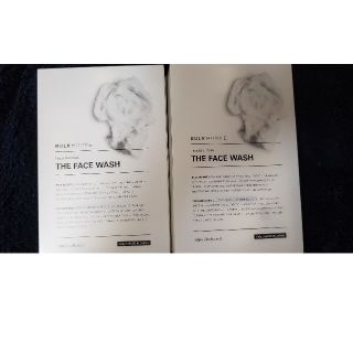 BULK HOMME  FACE WASH 100g×2　バルクオム　洗顔料(洗顔料)