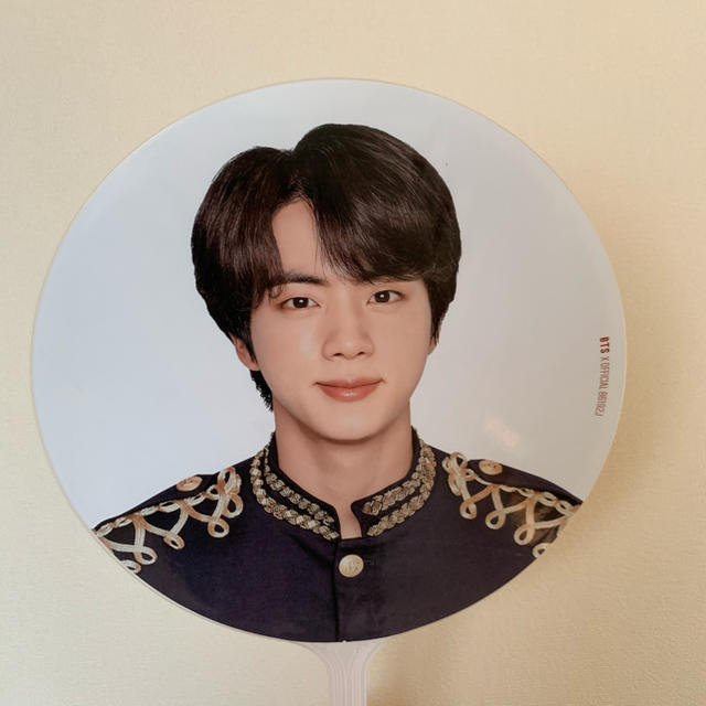 bts ジン JIN  うちわ プレフォト 公式 新品 4点