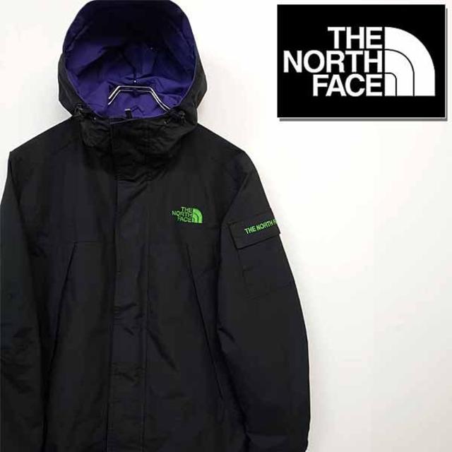 THE NORTH FACE(ザノースフェイス)の【古着】ノースフェイス 刺繍ロゴ ナイロン マウンテンパーカー 希少カラー メンズのジャケット/アウター(ナイロンジャケット)の商品写真