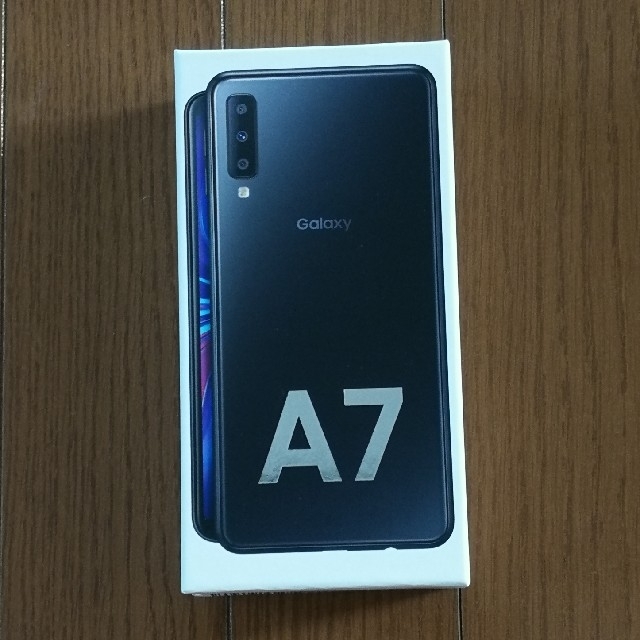 約269時間連続通話【新品未開封】Galaxy A7 ブラック