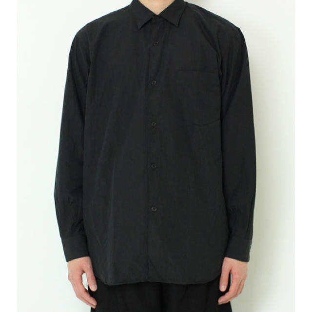 コモリ　コモリシャツ　ブラック　サイズ1