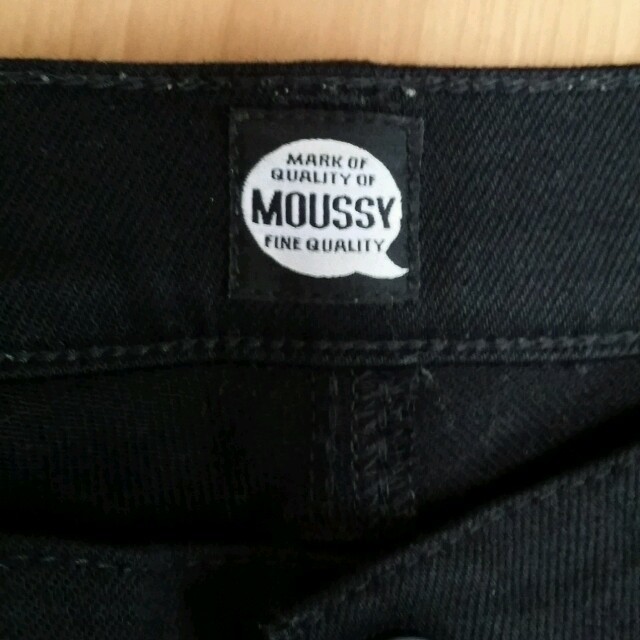 moussy(マウジー)のマウジー　ﾌﾞﾗｯｸｽｷﾆｰﾊﾟﾝﾂ レディースのパンツ(その他)の商品写真