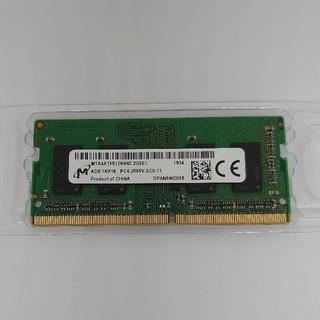 【DDR4-2666】マイクロン  4GB 1枚 ノートパソコン用メモリー(PCパーツ)