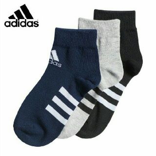 アディダス(adidas)の【りゅづ様専用】★adidas(アディダス) ソックス 3足組 19～21cm★(靴下/タイツ)