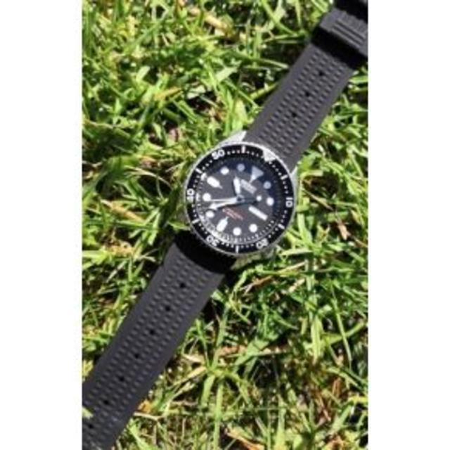 新品 セイコー向け シリコンラバー 腕時計ベルト ネイビー 22mm 新品 セイコー向け シリコンラバー 腕時計ベルト ネイビー 22mm