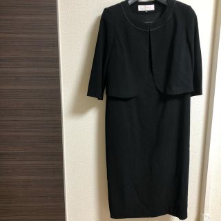 ソワール(SOIR)のルナソール　ブラックフォーマル　マタニティ　大きいサイズ(礼服/喪服)