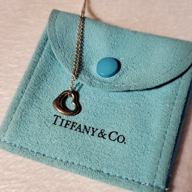 Tiffany オープンハート ペンダント 1