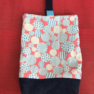 ハンドメイド  上履き入れ 靴袋  シューズバッグ(シューズバッグ)