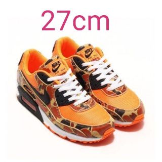 ナイキ(NIKE)のNIKE AIR MAX 90 ORANGE DUCK CAMO(スニーカー)